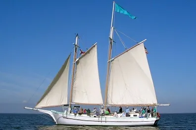a boat on a body of water